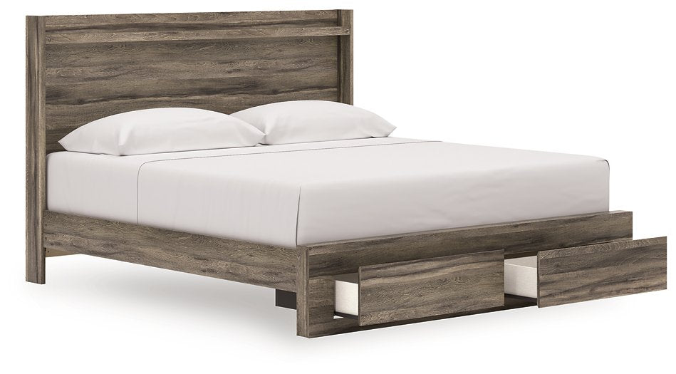 Elbrim Panel Storage Bed - Holmwood's Furniture & Design Center (Somersworth, NH)