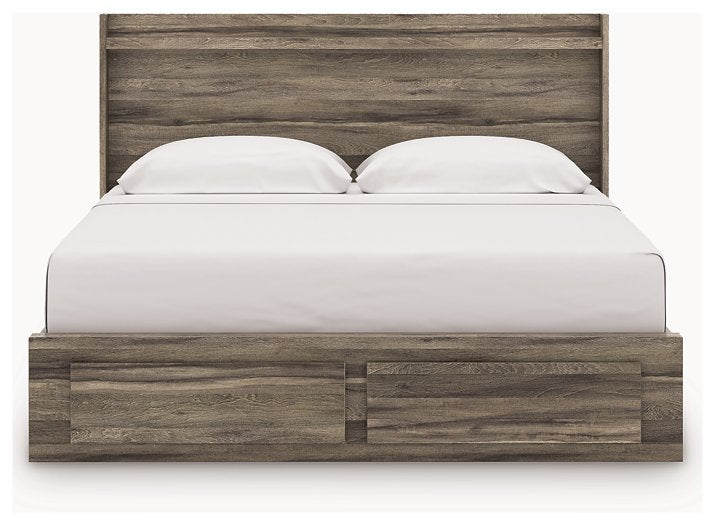Elbrim Panel Storage Bed - Holmwood's Furniture & Design Center (Somersworth, NH)
