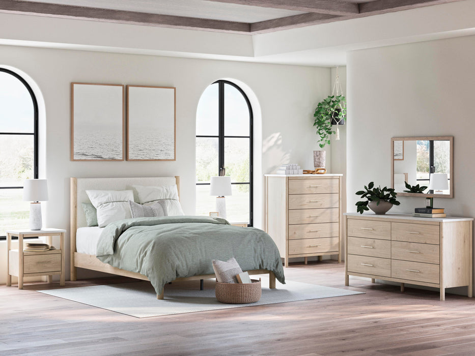Cadmori Upholstered Bed - Holmwood's Furniture & Design Center (Somersworth, NH)