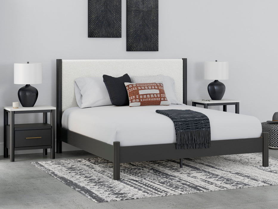 Cadmori Upholstered Bed - Holmwood's Furniture & Design Center (Somersworth, NH)