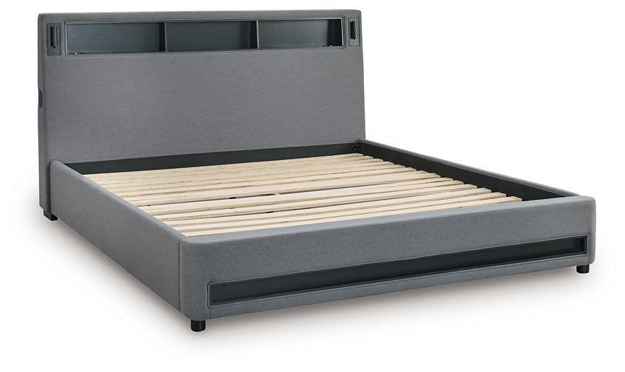 Verishaw Upholstered Bed - Holmwood's Furniture & Design Center (Somersworth, NH)