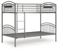 Lanceburg Bunk Bed with Ladder - Holmwood's Furniture & Design Center (Somersworth, NH)