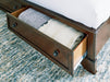 Trellington Sleigh Storage Bed - Holmwood's Furniture & Design Center (Somersworth, NH)