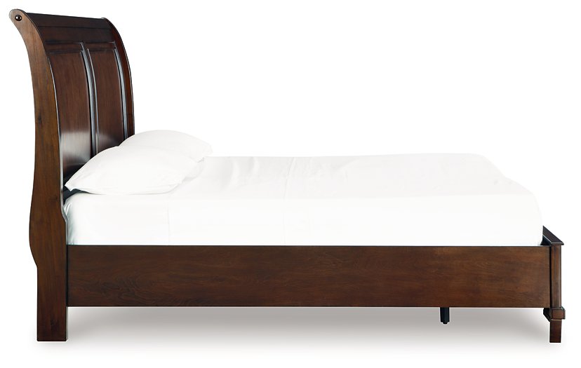 Trellington Sleigh Storage Bed - Holmwood's Furniture & Design Center (Somersworth, NH)