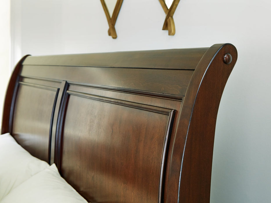 Trellington Sleigh Storage Bed - Holmwood's Furniture & Design Center (Somersworth, NH)
