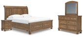 Feddinger Bedroom Set - Holmwood's Furniture & Design Center (Somersworth, NH)