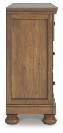 Feddinger Dresser and Mirror - Holmwood's Furniture & Design Center (Somersworth, NH)