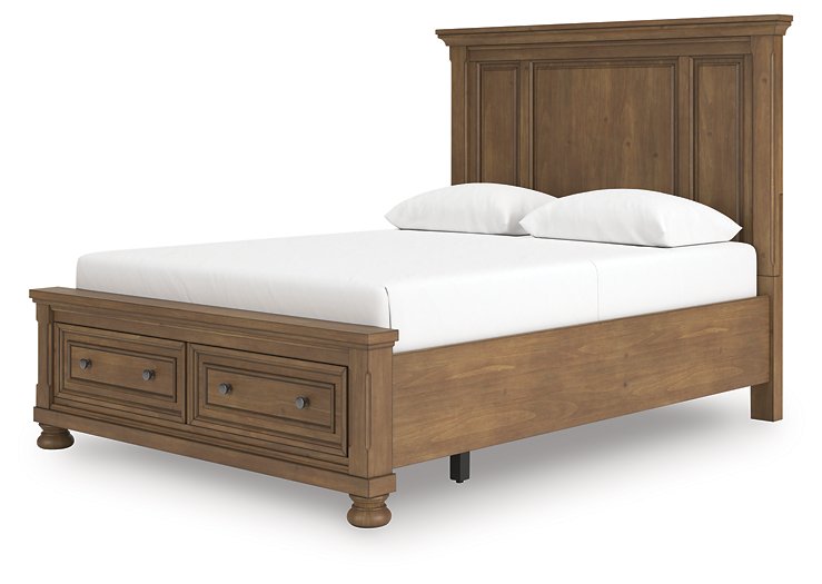 Feddinger Panel Storage Bed - Holmwood's Furniture & Design Center (Somersworth, NH)