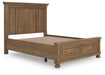 Feddinger Panel Storage Bed - Holmwood's Furniture & Design Center (Somersworth, NH)
