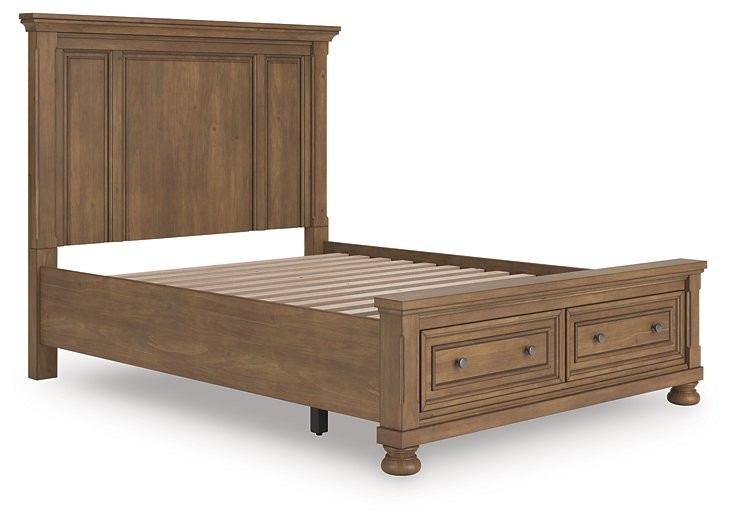 Feddinger Panel Storage Bed - Holmwood's Furniture & Design Center (Somersworth, NH)