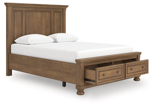 Feddinger Panel Storage Bed - Holmwood's Furniture & Design Center (Somersworth, NH)