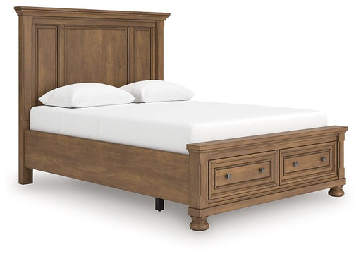 Feddinger Panel Storage Bed - Holmwood's Furniture & Design Center (Somersworth, NH)
