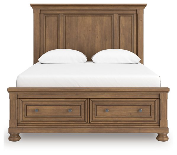 Feddinger Panel Storage Bed - Holmwood's Furniture & Design Center (Somersworth, NH)