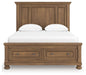 Feddinger Panel Storage Bed - Holmwood's Furniture & Design Center (Somersworth, NH)