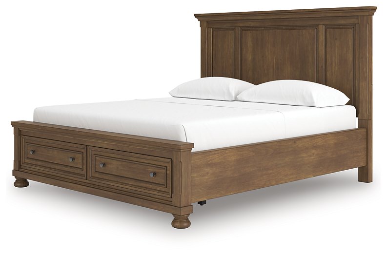 Feddinger Panel Storage Bed - Holmwood's Furniture & Design Center (Somersworth, NH)