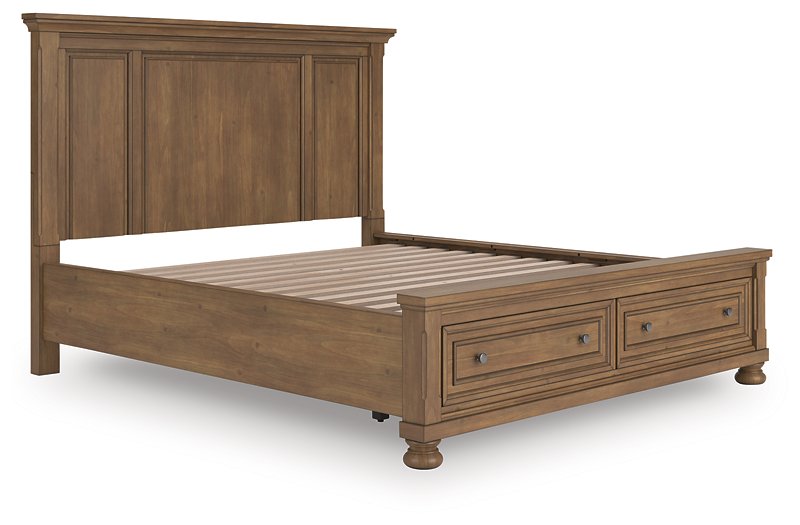 Feddinger Panel Storage Bed - Holmwood's Furniture & Design Center (Somersworth, NH)