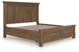 Feddinger Panel Storage Bed - Holmwood's Furniture & Design Center (Somersworth, NH)