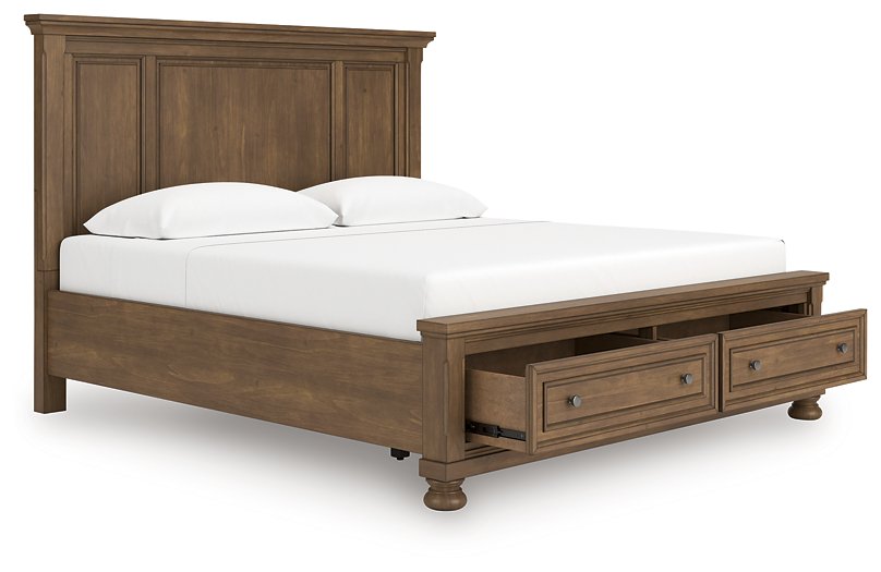 Feddinger Panel Storage Bed - Holmwood's Furniture & Design Center (Somersworth, NH)