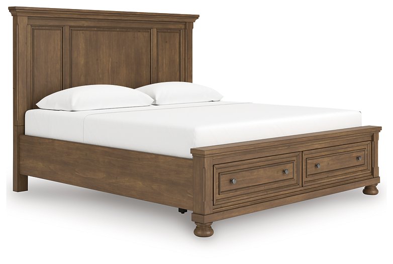 Feddinger Panel Storage Bed - Holmwood's Furniture & Design Center (Somersworth, NH)
