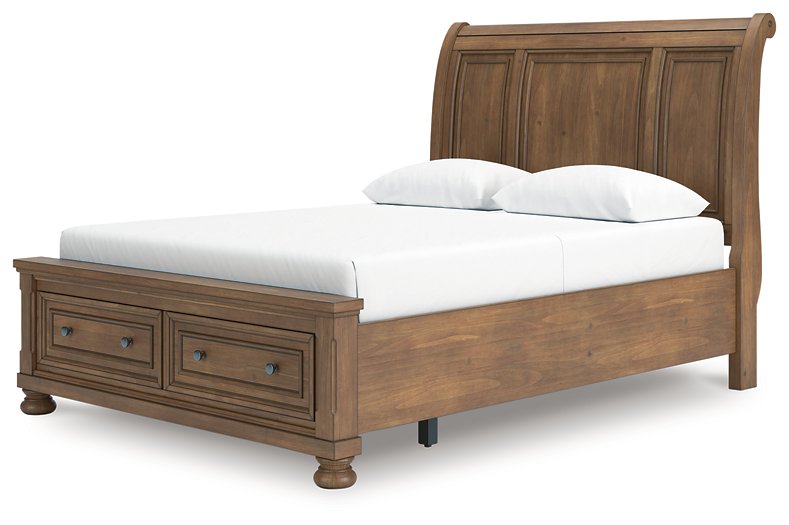 Feddinger Panel Storage Bed - Holmwood's Furniture & Design Center (Somersworth, NH)