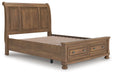 Feddinger Panel Storage Bed - Holmwood's Furniture & Design Center (Somersworth, NH)