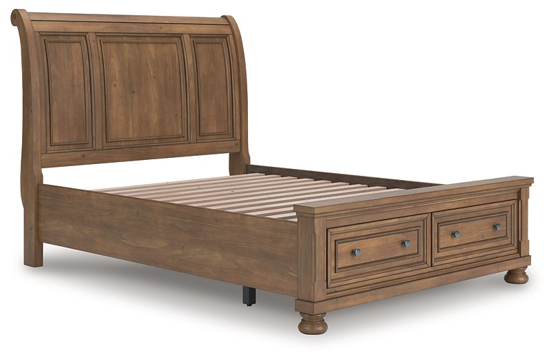 Feddinger Panel Storage Bed - Holmwood's Furniture & Design Center (Somersworth, NH)