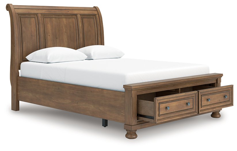 Feddinger Panel Storage Bed - Holmwood's Furniture & Design Center (Somersworth, NH)