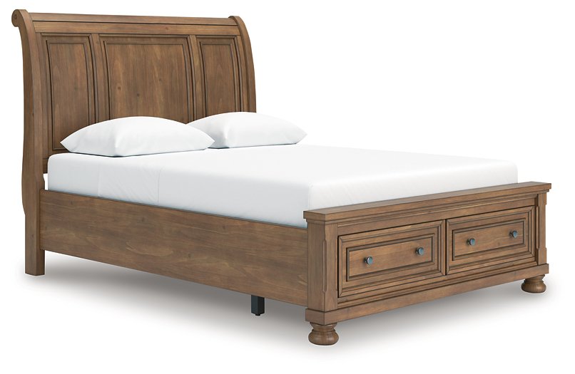 Feddinger Panel Storage Bed - Holmwood's Furniture & Design Center (Somersworth, NH)