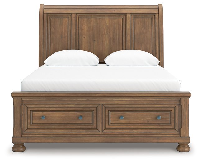 Feddinger Panel Storage Bed - Holmwood's Furniture & Design Center (Somersworth, NH)