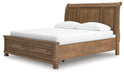Feddinger Panel Storage Bed - Holmwood's Furniture & Design Center (Somersworth, NH)