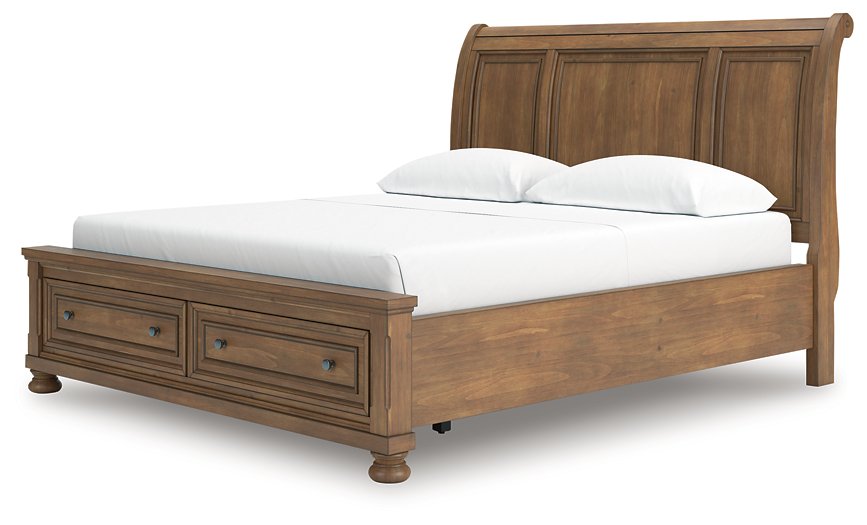 Feddinger Panel Storage Bed - Holmwood's Furniture & Design Center (Somersworth, NH)