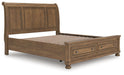 Feddinger Panel Storage Bed - Holmwood's Furniture & Design Center (Somersworth, NH)