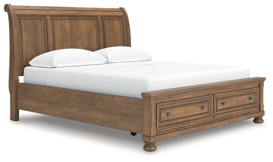 Feddinger Panel Storage Bed - Holmwood's Furniture & Design Center (Somersworth, NH)