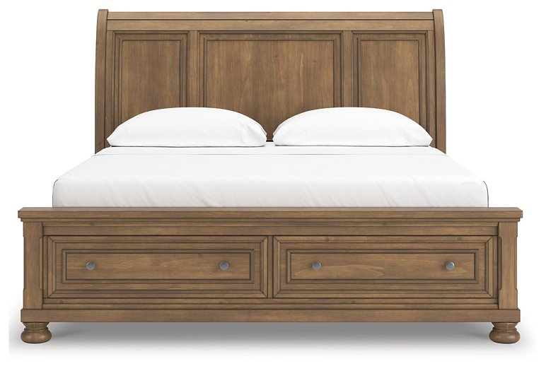 Feddinger Panel Storage Bed - Holmwood's Furniture & Design Center (Somersworth, NH)
