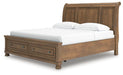 Feddinger Panel Storage Bed - Holmwood's Furniture & Design Center (Somersworth, NH)