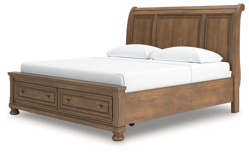 Feddinger Panel Storage Bed - Holmwood's Furniture & Design Center (Somersworth, NH)
