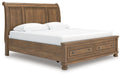 Feddinger Panel Storage Bed - Holmwood's Furniture & Design Center (Somersworth, NH)