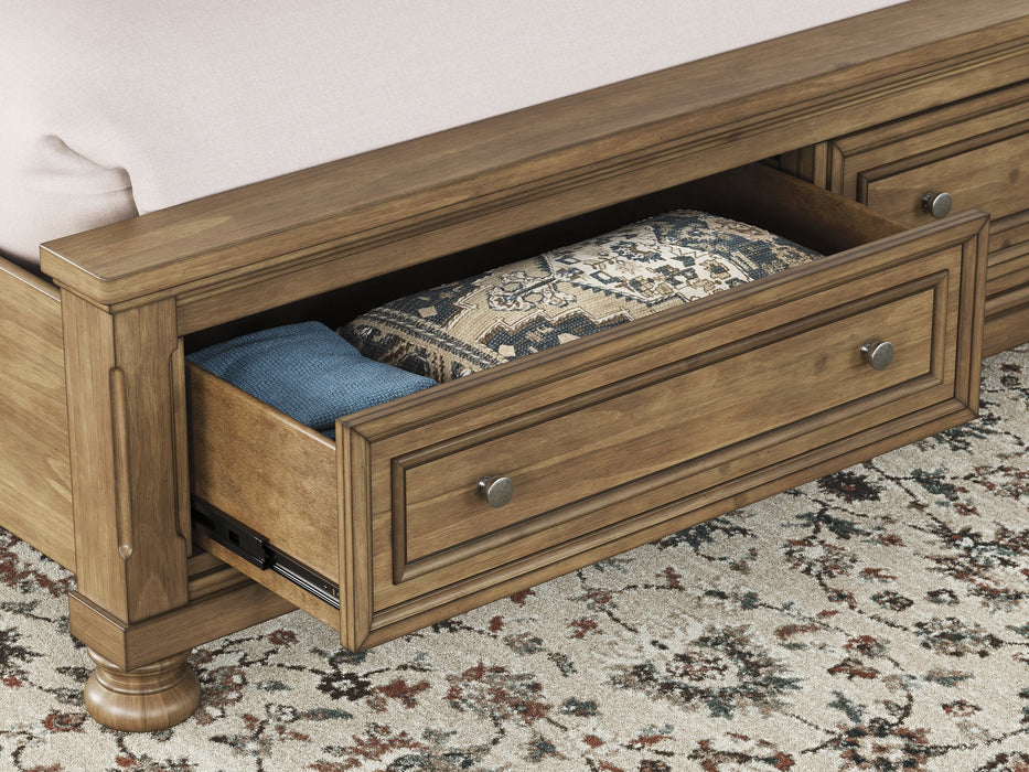Feddinger Panel Storage Bed - Holmwood's Furniture & Design Center (Somersworth, NH)