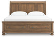 Feddinger Panel Storage Bed - Holmwood's Furniture & Design Center (Somersworth, NH)