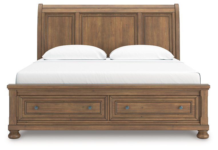 Feddinger Panel Storage Bed - Holmwood's Furniture & Design Center (Somersworth, NH)