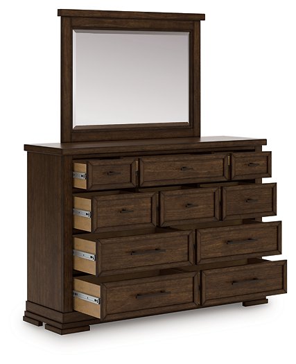 Taffenbrook Dresser and Mirror - Holmwood's Furniture & Design Center (Somersworth, NH)