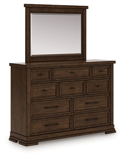 Taffenbrook Dresser and Mirror - Holmwood's Furniture & Design Center (Somersworth, NH)