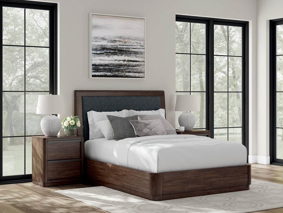 Dilenno Upholstered Bed - Holmwood's Furniture & Design Center (Somersworth, NH)