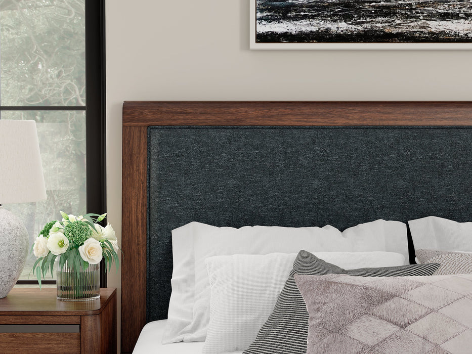Dilenno Upholstered Bed - Holmwood's Furniture & Design Center (Somersworth, NH)