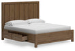 Cabalynn Bed with Storage - Holmwood's Furniture & Design Center (Somersworth, NH)
