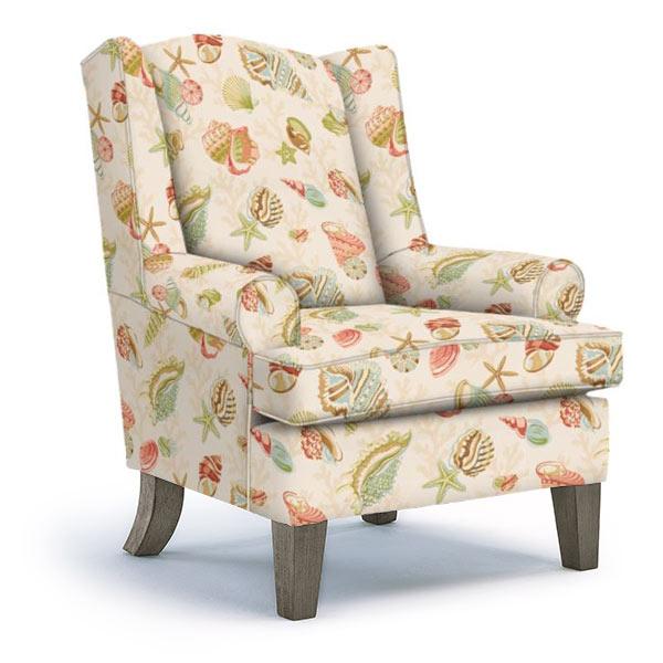 AMELIA WING CHAIR- 0190R - Holmwood's Furniture & Design Center (Somersworth, NH)