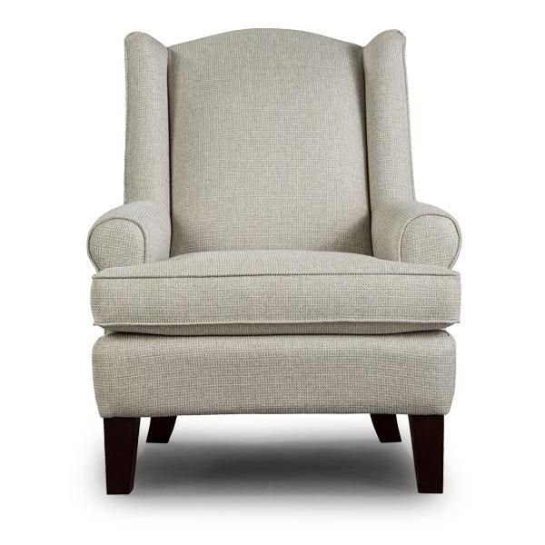 AMELIA WING CHAIR- 0190R - Holmwood's Furniture & Design Center (Somersworth, NH)