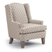 ANDREA WING CHAIR- 0170R - Holmwood's Furniture & Design Center (Somersworth, NH)