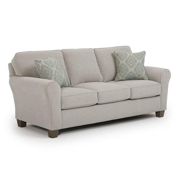 ANNABEL COLLECTION STATIONARY SOFA W/2 PILLOWS- S80R - Holmwood's Furniture & Design Center (Somersworth, NH)
