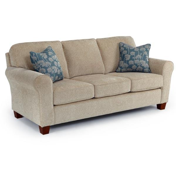 ANNABEL COLLECTION STATIONARY SOFA W/2 PILLOWS- S80DW - Holmwood's Furniture & Design Center (Somersworth, NH)